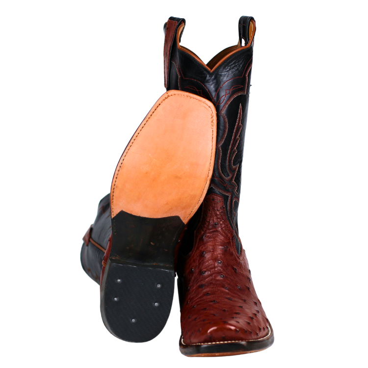 Rios of Mercedes R9022 Almond Americano Full Quill Ostrich