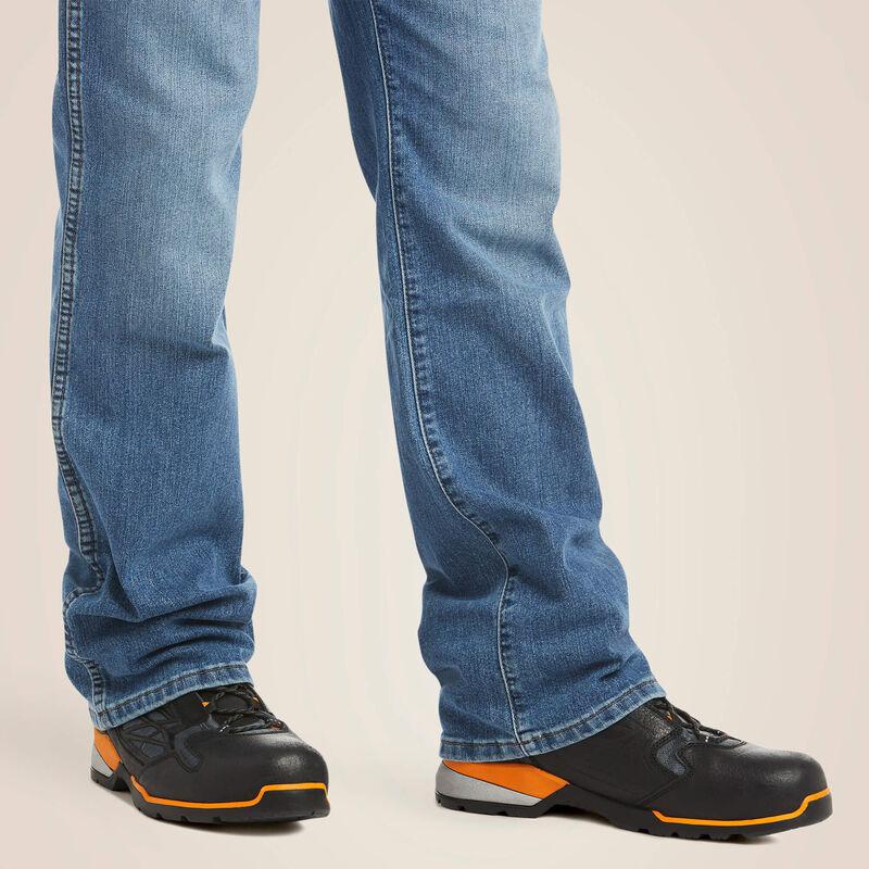 Ariat 10021854 Rebar M4 Relaxed DuraStretch Basic Boot Cut Jean
