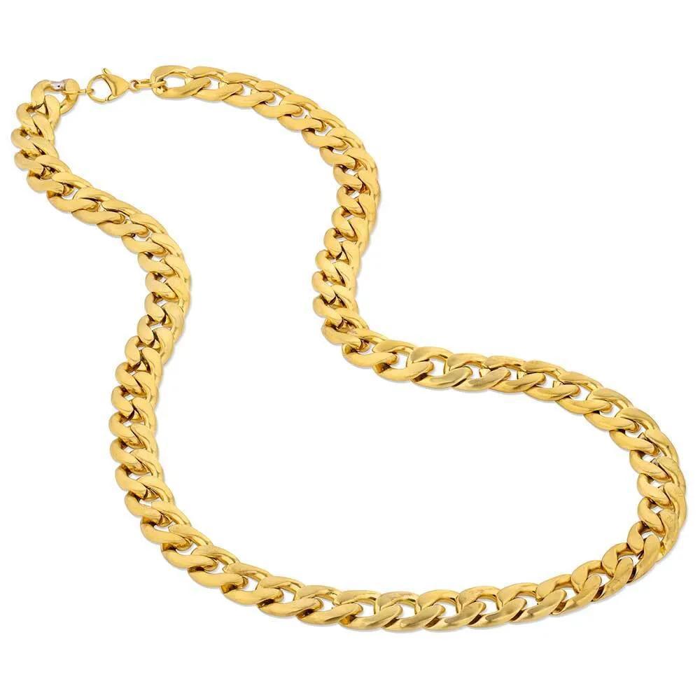 Montana Silversmith NC6010G Gold Cuban Link Chain