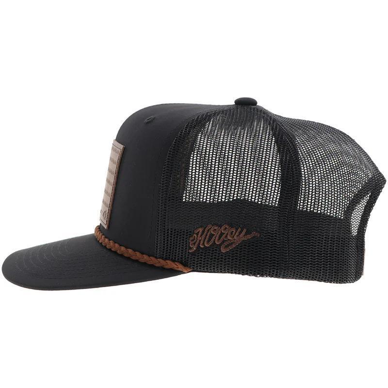 Hooey 2510T-BK Liberty Roper Hat