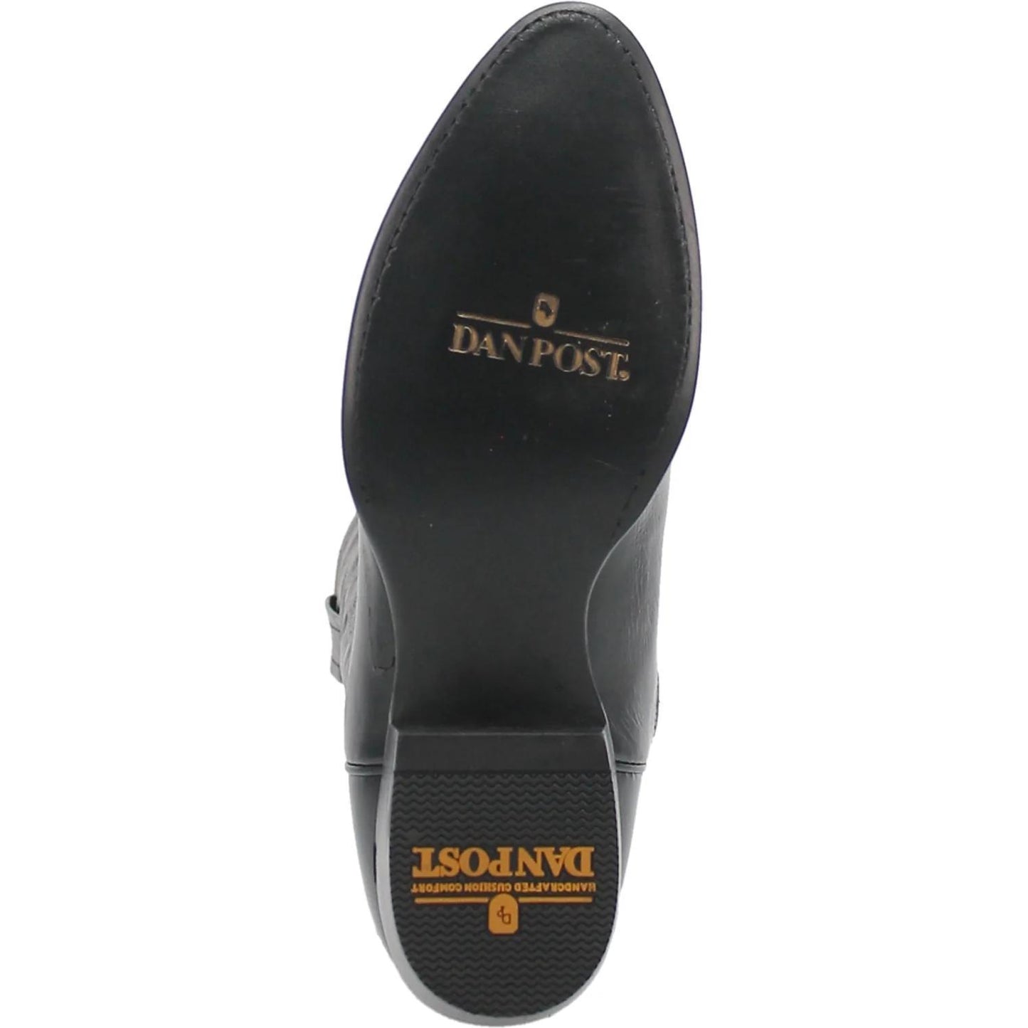 Dan Post DP2110R MILWAUKEE-ROUND TOE-BLACK