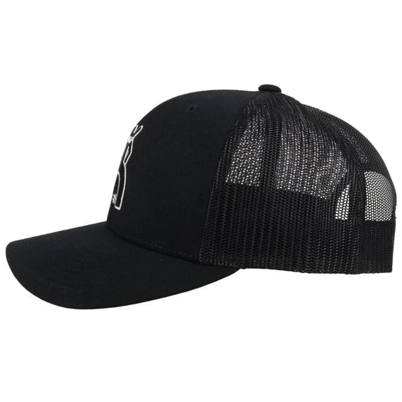 Hooey 5028T-BK "PUNCHY" SNAPBACK BLACK HAT