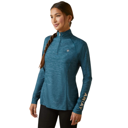 Ariat TEK 10046132 WOMENS LAGUNA 1/4 ZIP TOP LS