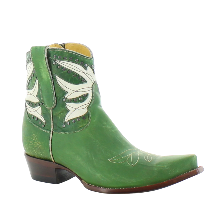 Old Gringo YBL661-5 Amity Shorty Green/White
