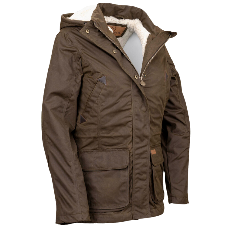 Outback 2185 Women's Adelaide Oilskin Jacket - Bronze