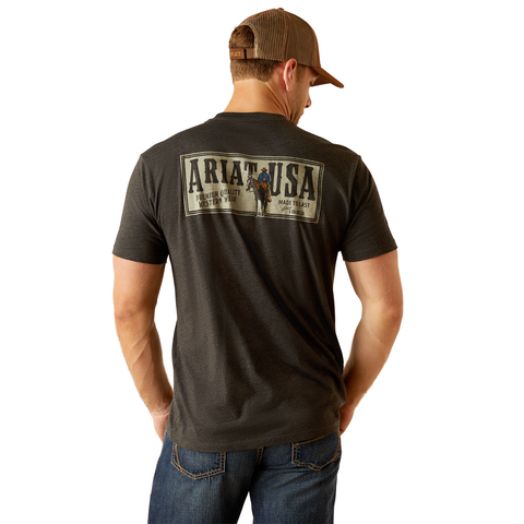 Ariat 10051421 Men's Rider Label T-Shirt