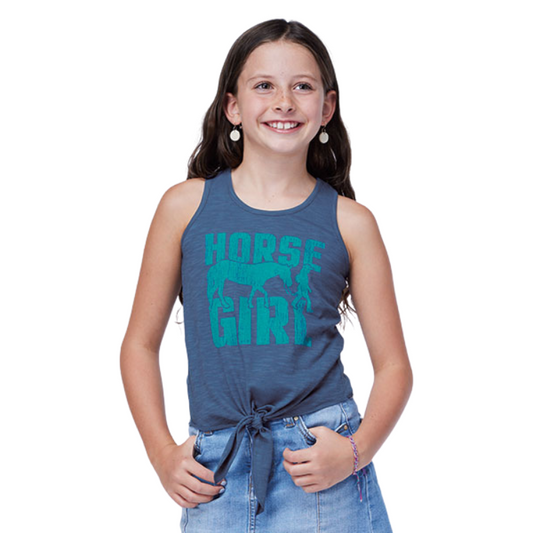 Roper 03-009-0513-4022 GIRLS "HORSE GIRL" TANK KNIT