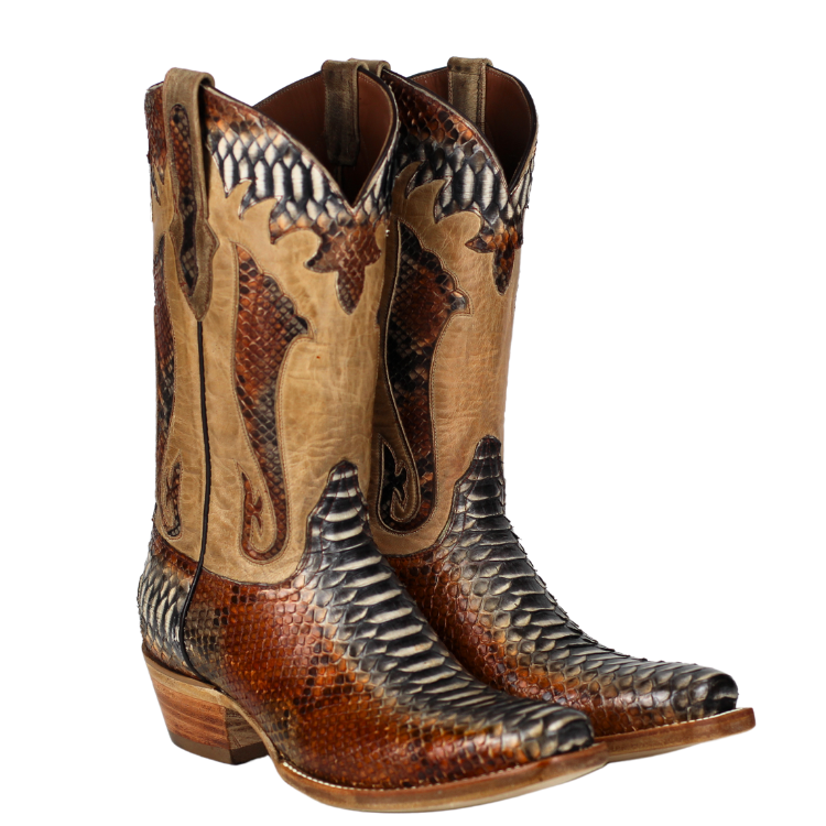 Black Jack RD6552-V4 Python Snake - Rust Dyed