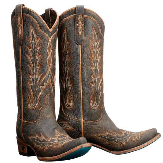 Lane LB0488A Lexington Brown Crackle Women's Boot