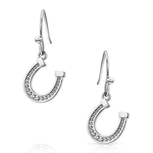 Montana Silversmith ER5941 Dainty Horseshoe Earrings