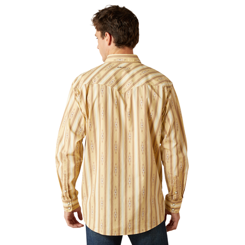 Ariat 10062188 MNS Tommy Classic Fit Shirt - Beige