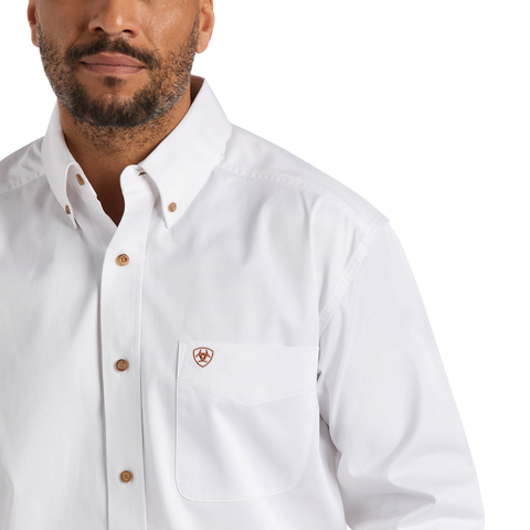 Ariat 10000503 Men's Solid Twill Classic Fit Shirt