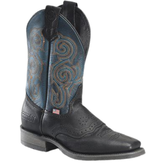 Double H DH4660 Nolen Men’s 11” Bison Wide Square Toe Roper