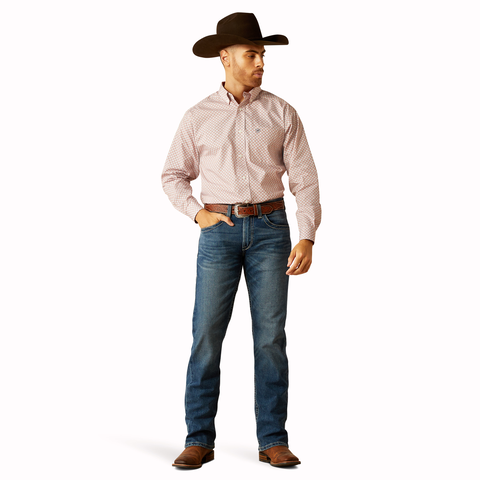 Ariat 10052384 Men's Wrinkle Free Larson Classic Fit Shirt