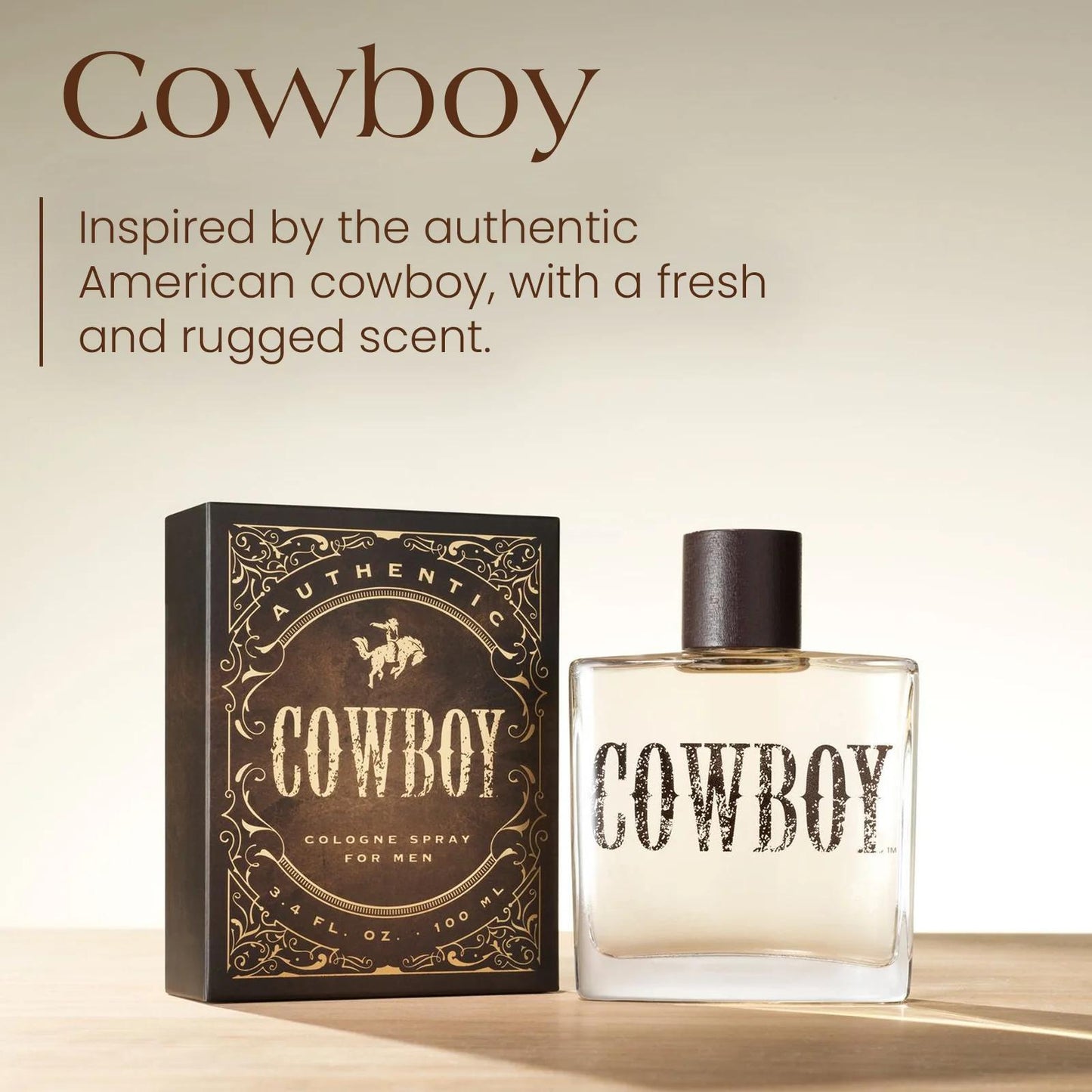 Tru Cowboy Cologne 3.4 Oz