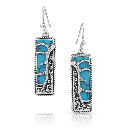 Montana Silversmith KTER5680 Hunter's Horizon Turquoise Earrings