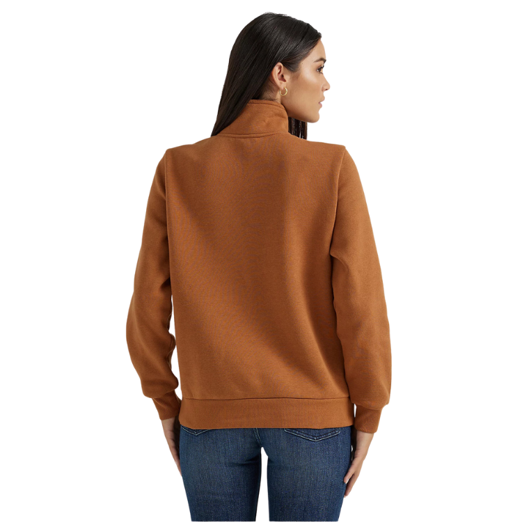 Wrangler 112356689 Women's Retro® Western Stitch Yoke Vintage Quarter Zip Sweatshirt