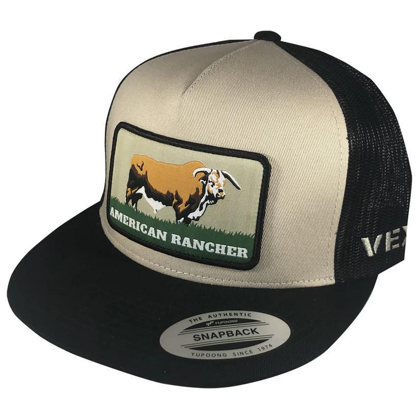 Vexil HT-419-005 American Rancher - Braford - Black/Tan/Black Mesh