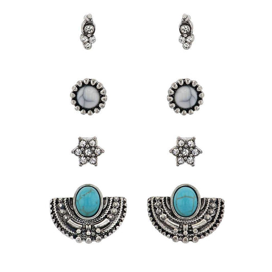 Attitude AER5932 Gleam and Glimmer Attitude Earring Set