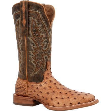 Durango® DDB0472 Men's PRCA Collection Full-Quill Ostrich Western Boot