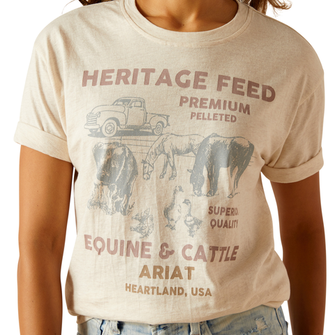 Ariat 10051291 Women's Feed T-Shirt