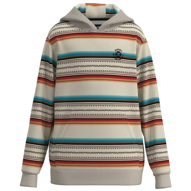 Hooey HH1233CRSP-Y YOUTH "MESA" CREAM/SERAPE HOODY