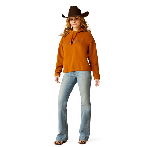 Ariat 10052466 Women's Essential Hoodie Roasted Pecan