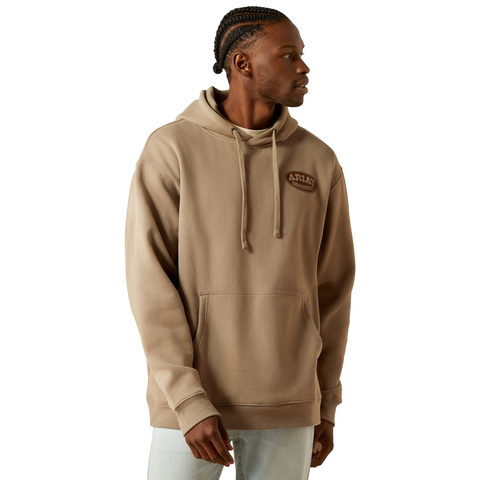 Ariat 10062503 MNS Sendero Slow Horses Hoodie Brindle