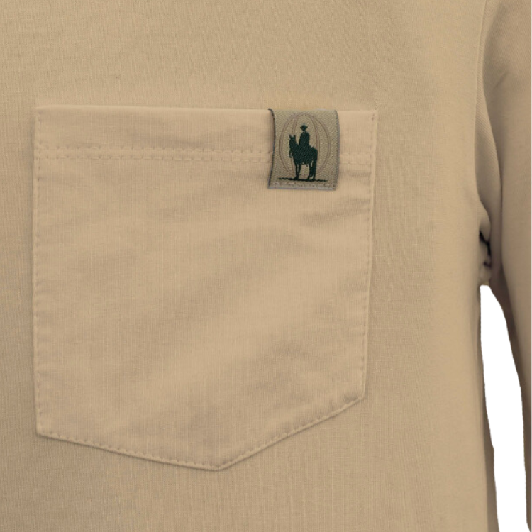 Outback 40291 Unisex Long Sleeve Comfy Tee - Tan