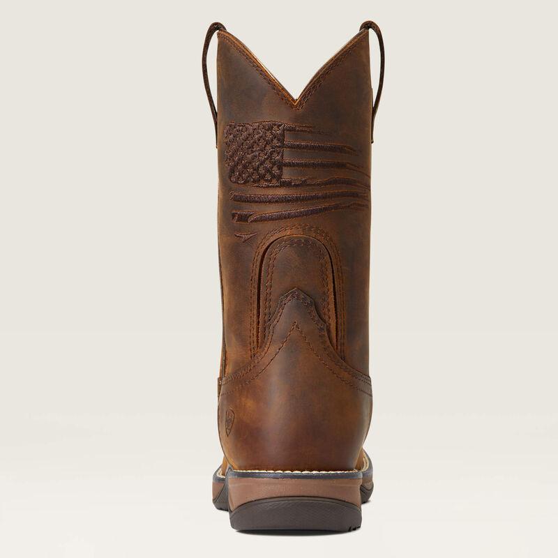 Ariat 10040369 Anthem Patriot H2O-Waterproof-Distressed Brown