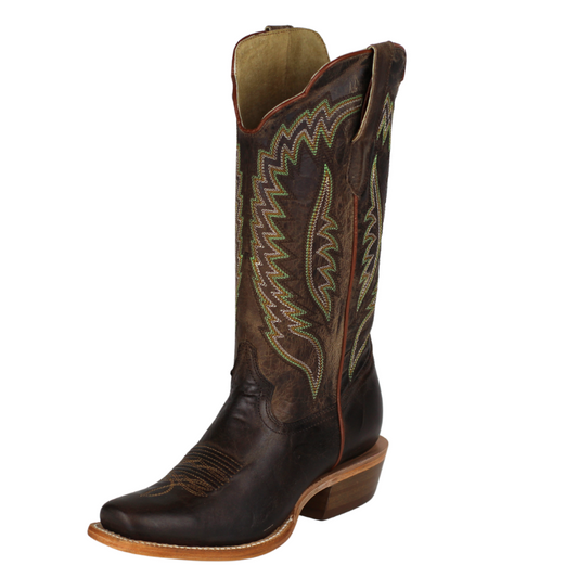 R Watson RW Ranch WRL0001-1 Women's Mad Brown Cowhide/Goat