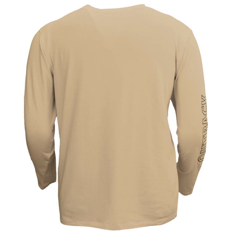 Outback 40291 Unisex Long Sleeve Comfy Tee - Tan