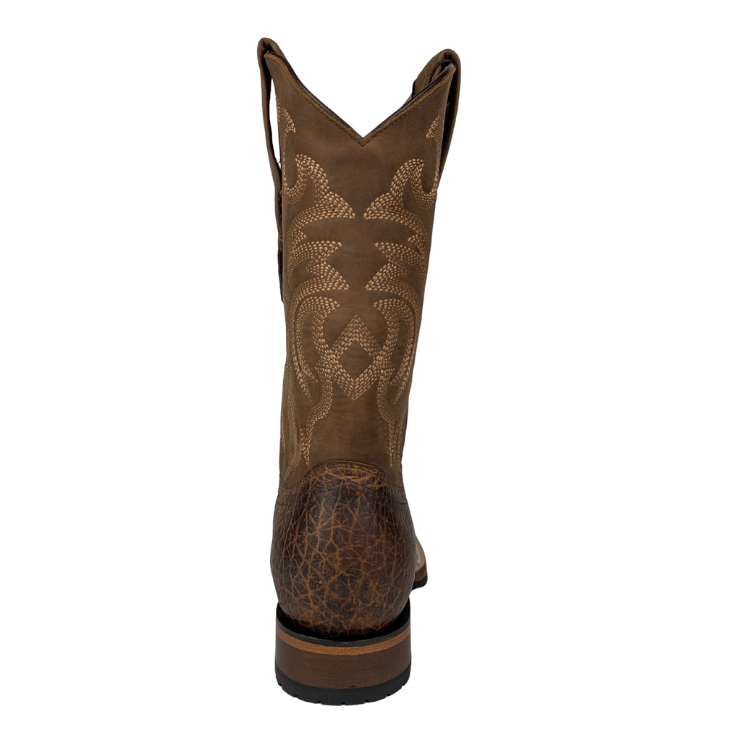 Los Altos 82TG3151 Men's Wide Square Bull Shoulder - Grasso Honey