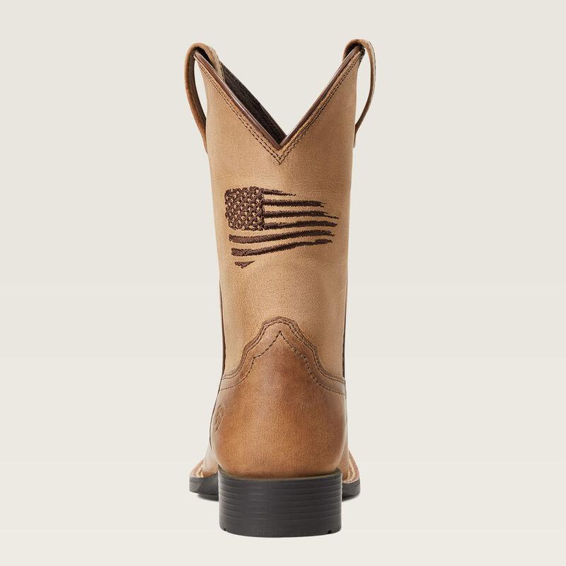 Ariat 10039909 Kids Patriot II-Homestead Brown