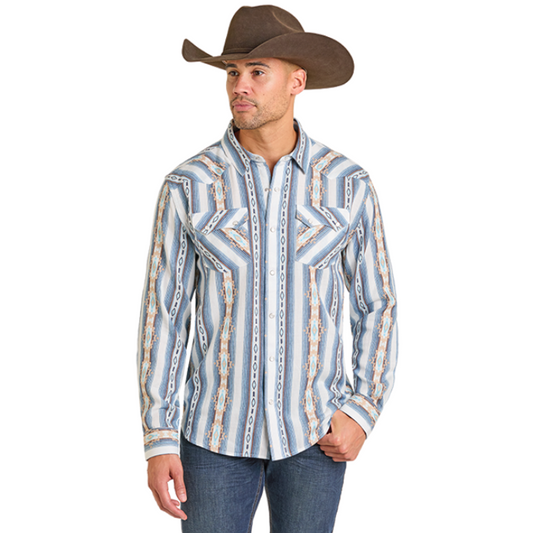 Panhandle Slim PMN2S06903 Mens Long Sleeve Button