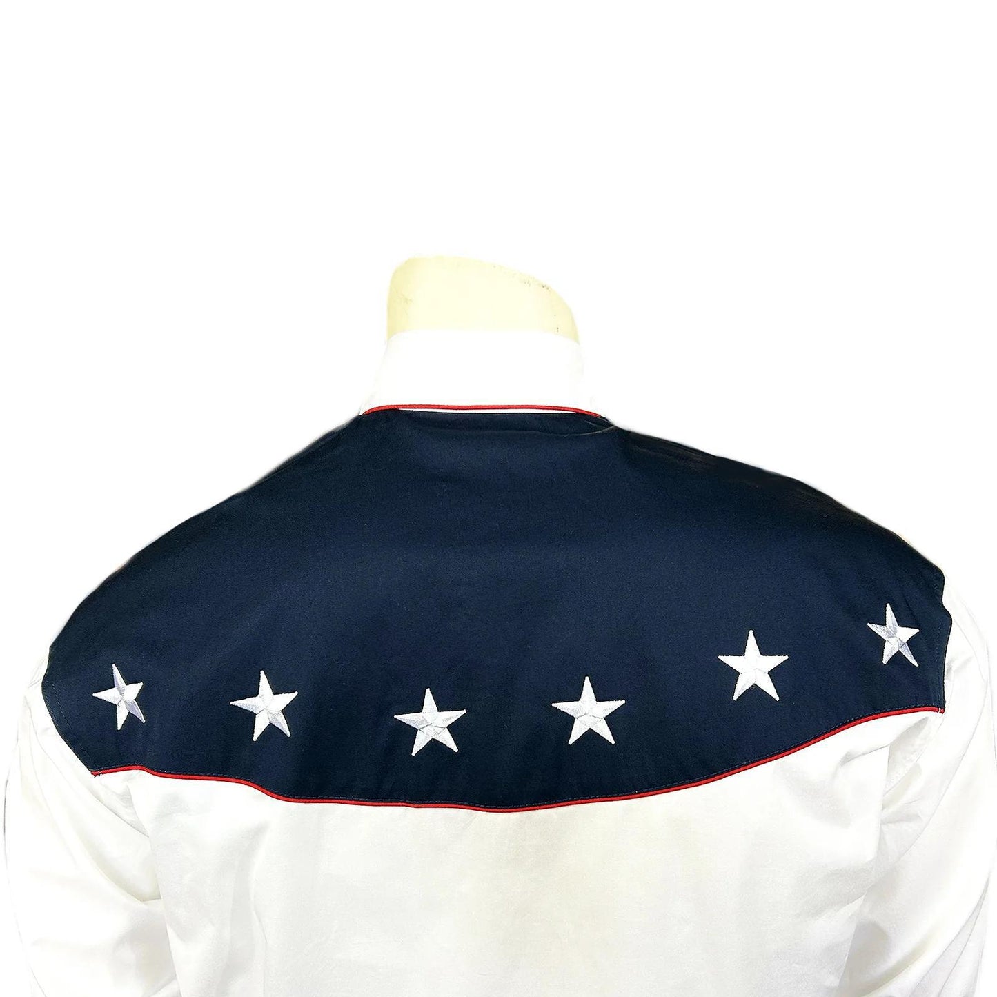 Rockmount 67USA Men's American Flag Embroidered Western Shirt