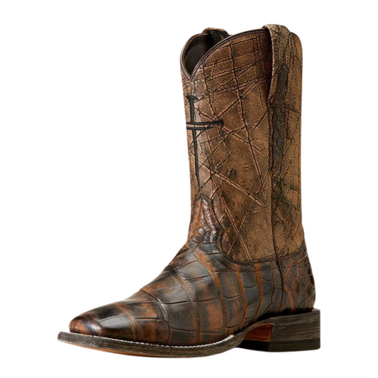 Ariat 10047000 Backwater Brown American Alligator