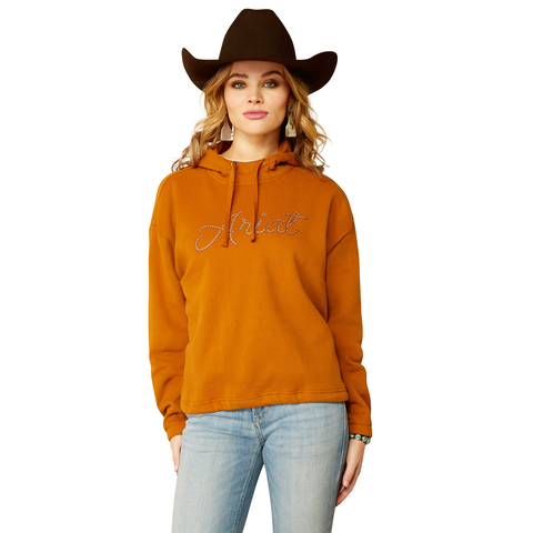 Ariat 10052466 Women's Essential Hoodie Roasted Pecan