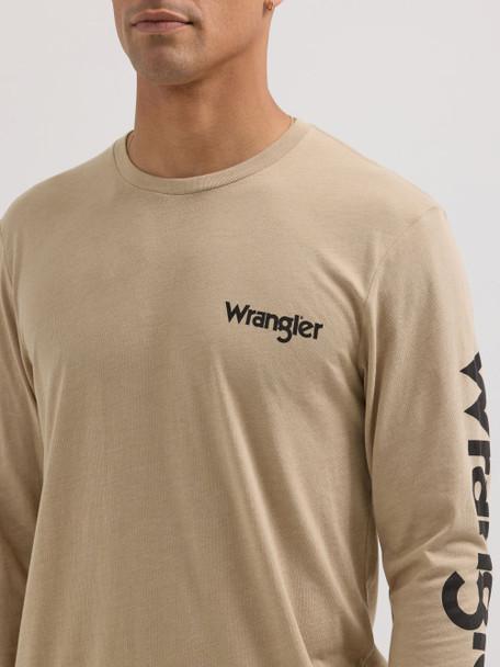 Wrangler 112354219 Men's Long Sleeve T-shirt - Regular Fit