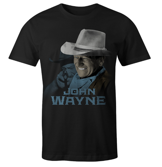 Hooey HT1647BK "JOHN WAYNE" BLACK T-SHIRT