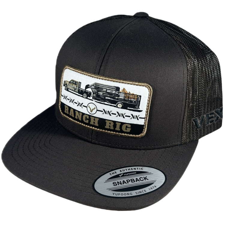 Vexil HT-424-012 Ranch Rig - Wet Brown/Coffee Mesh – Back to Basics ...