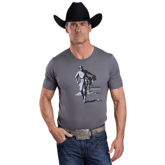Stetson 11-076-0562-0886 Stetson Hat Of The West Cowboy Unisex Adult T-shirt