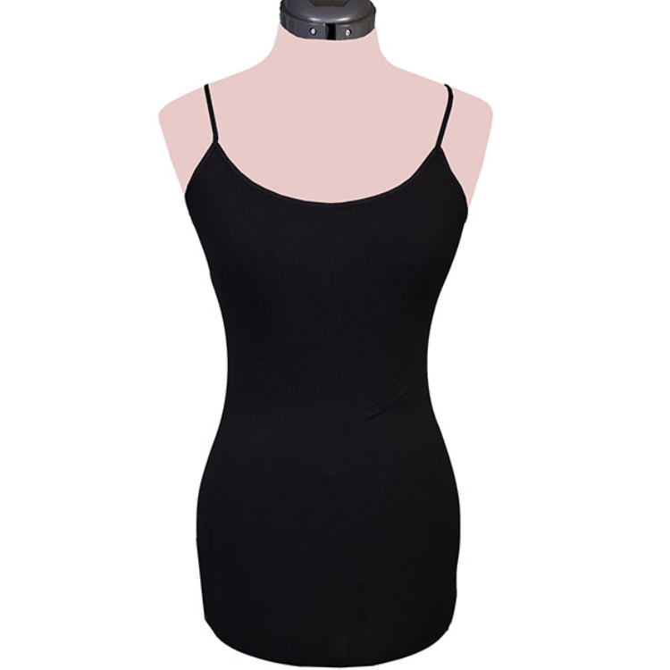 Scully HC84 - Black - One Size - Seamless Cami