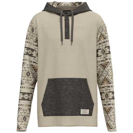 Hooey HH1227GYAZ "JETTY" HOODY GREY/AZTEC