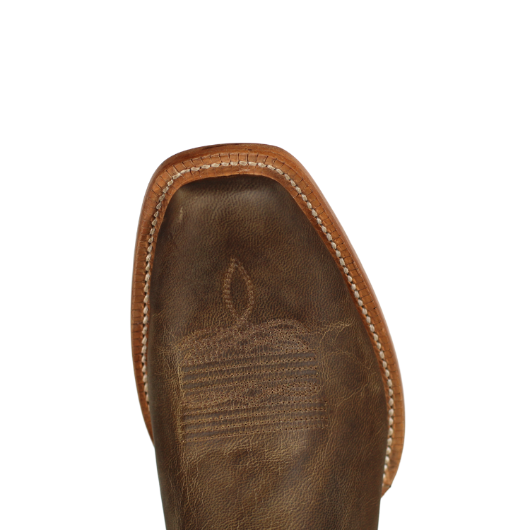 R Watson RW Ranch WR0001-1 Men's Mad Brown Cowhide/Goat