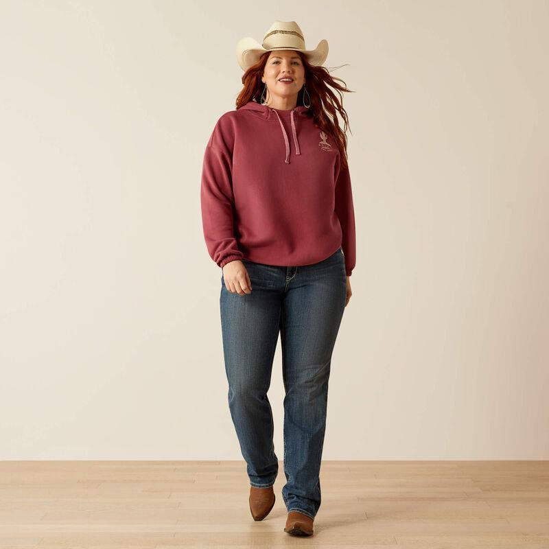 Ariat 10055029 Women's Essential Hoodie Dry Rose