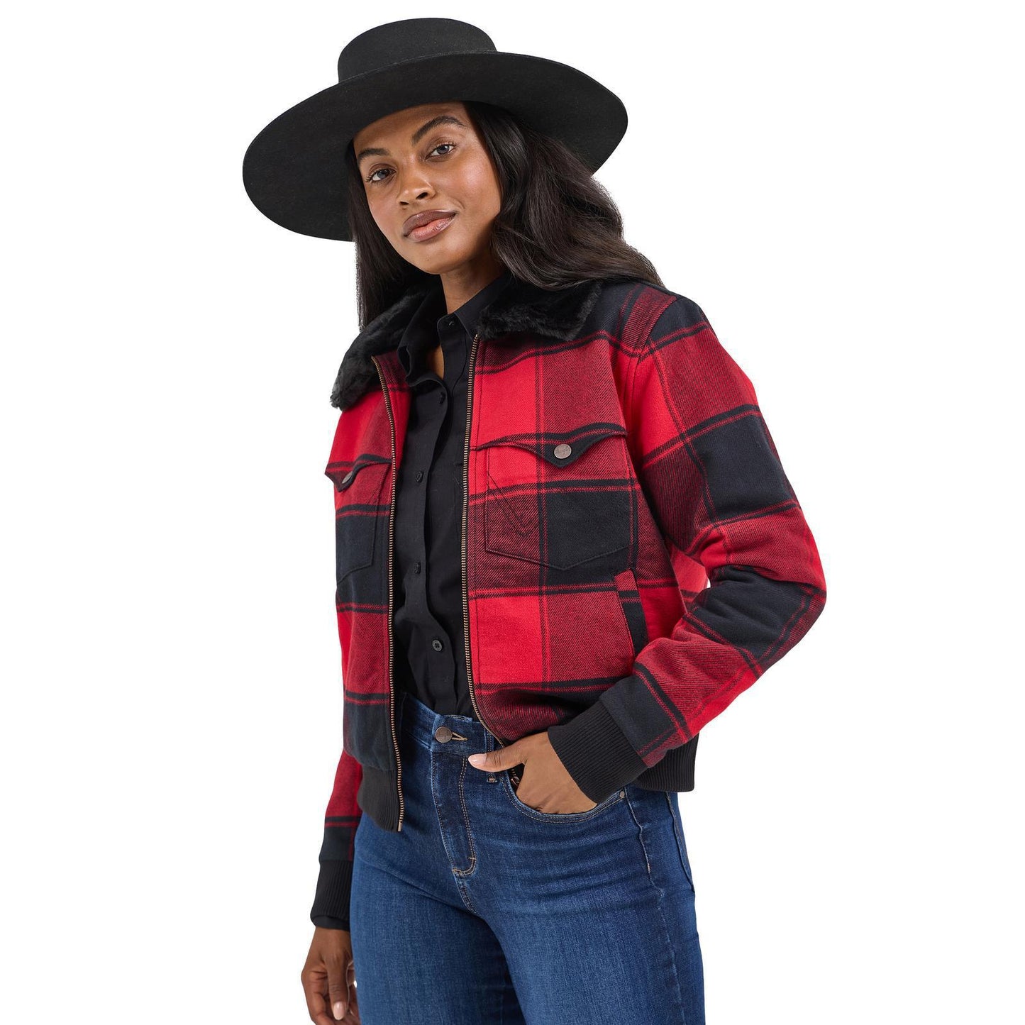 Wrangler 112367391 Retro® Lined Bomber Jacket