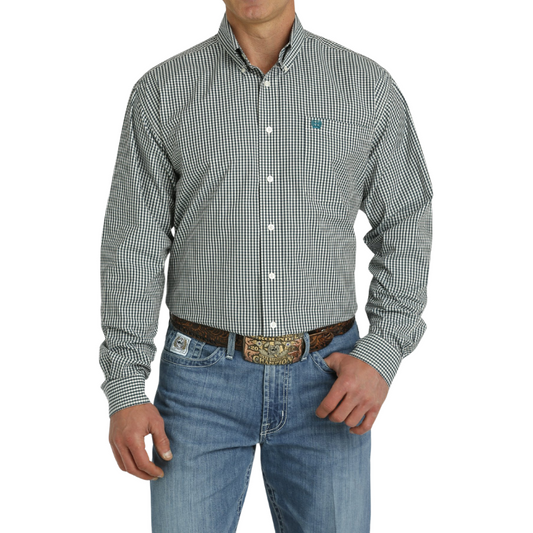 Cinch MTW1105778 MENS L/S PLAID CREAM