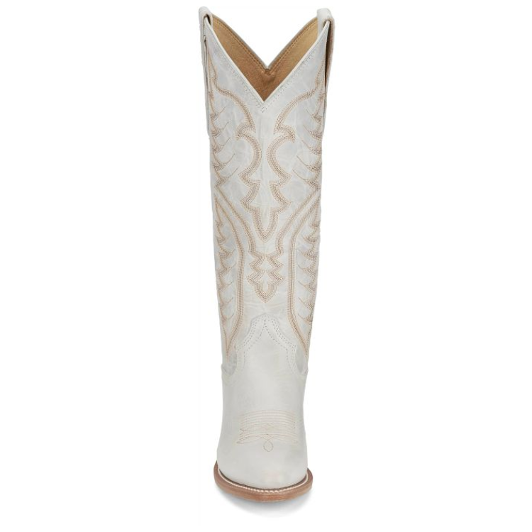 Justin VN4403 Evelyn 15" Western Boots - Vintage Ivory