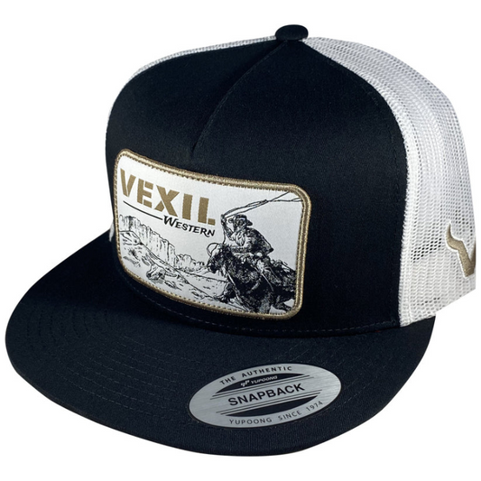 Vexil HT-421-003 Vexil Western - Cowboy - Black/White Mesh